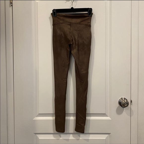 Spanx Faux Leather Leggings in Color Bronze Metal - Picture 6 of 6